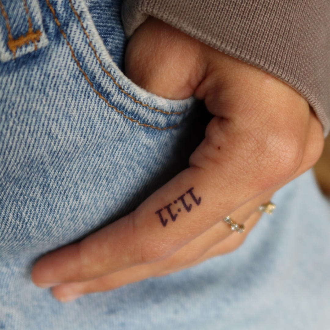 11:11 Finger Tattoo Meaning