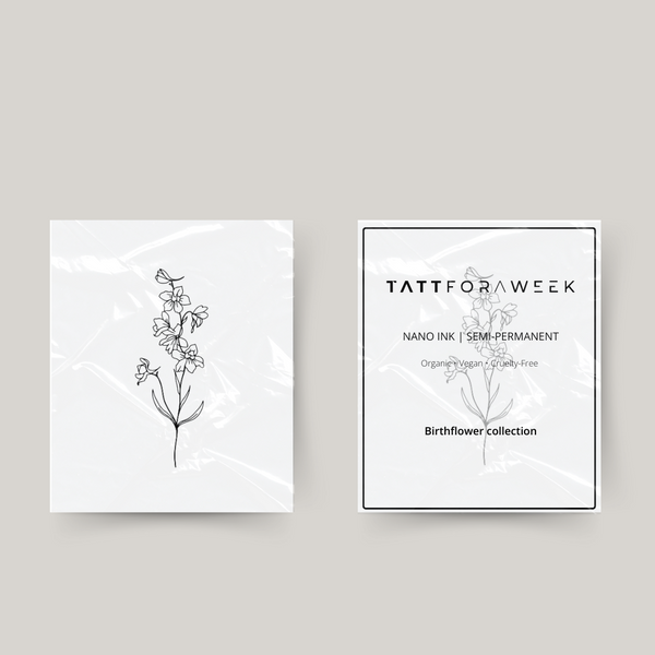 Geboortebloem tattoo betekenis