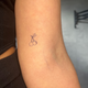 Tijdelijke tattoo kersen