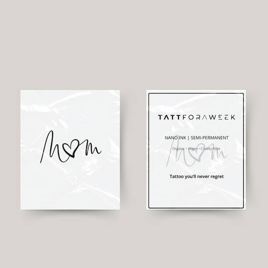 Tijdelijke tattoo mama