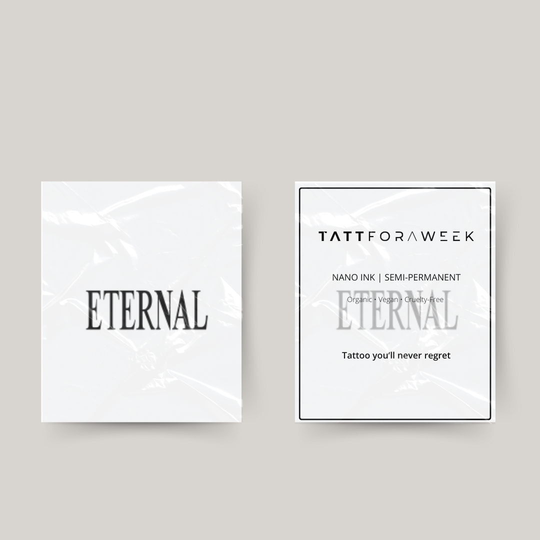 Tijdelijke tattoo eternal – tattforaweek