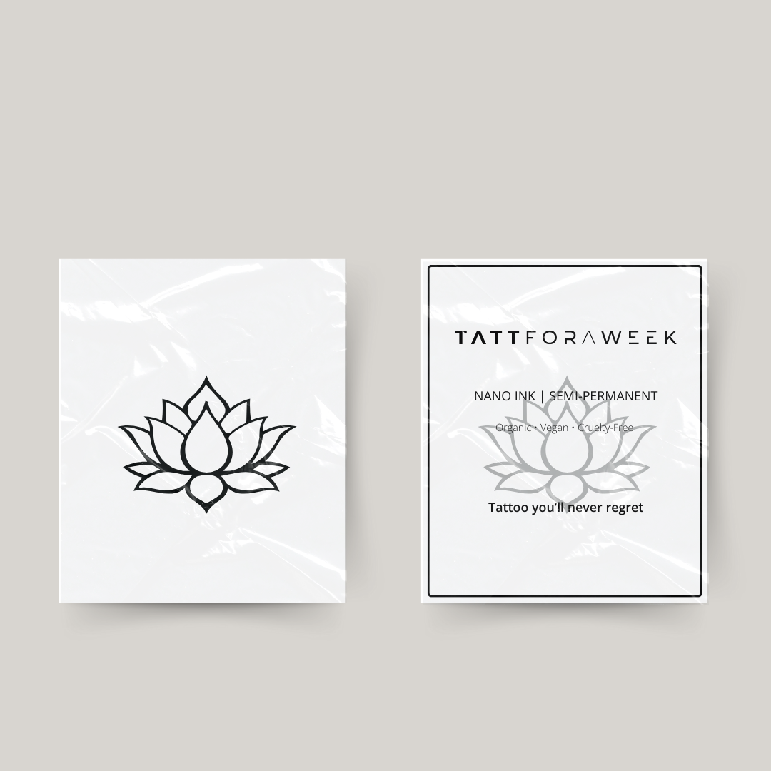 Tijdelijke tattoo lotus