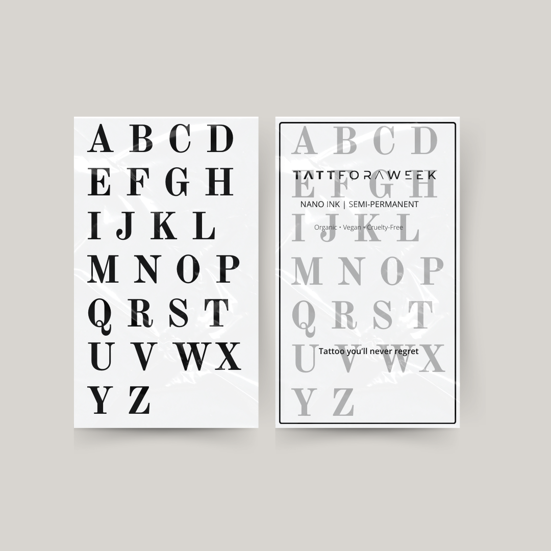Tattoo 2 letters door elkaar: betekenis, stijlen en inspiratie ...