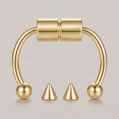 Nep septum magnetisch goud