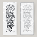 Nep tattoo sleeve ocean