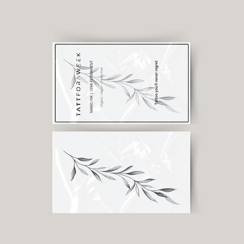 Tijdelijke tattoo grote plant